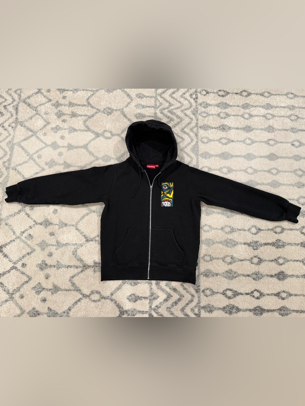 Supreme zip up hoodie